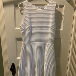 White House Black Market white a-line dress